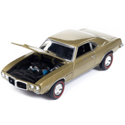 1969-pontiac-firebird-royal-bobcat-antique-gold-metallic-vintage-muscle-limited-edition-1-64-diecast-model-car