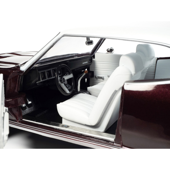 1970-buick-gs-stage-1-burgundy-mist-metallic-mcacn-1-18-diecast-model-car-by-auto-world
