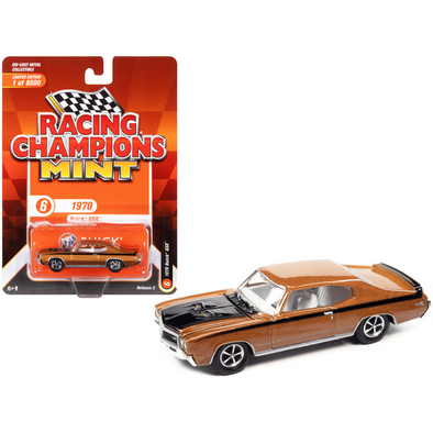 1970 Buick GSX Orange Metallic 1/64 Diecast Model Car by Racing Champions