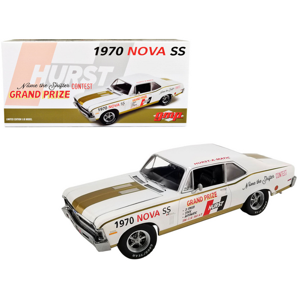 1970 Chevrolet Nova SS "Hurst - Name the Shifter Contest Grand Prize" 1/18 Diecast Model Car by GMP