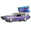 1970 Dodge Challenger R/T USPS (United States Postal Service) "2022 Pony Car Stamp Collection by Artist Tom Fritz" "Hobby Exclusive" Series 1/64 Diecast Model Car