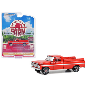 1970 Ford F-100 Pickup Truck Side Cargo Boards "Down on the Farm" Series 8 1/64 Diecast Model