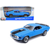 1970-ford-mustang-mach-1-428-blue-1-18-diecast-model-car-by-maisto