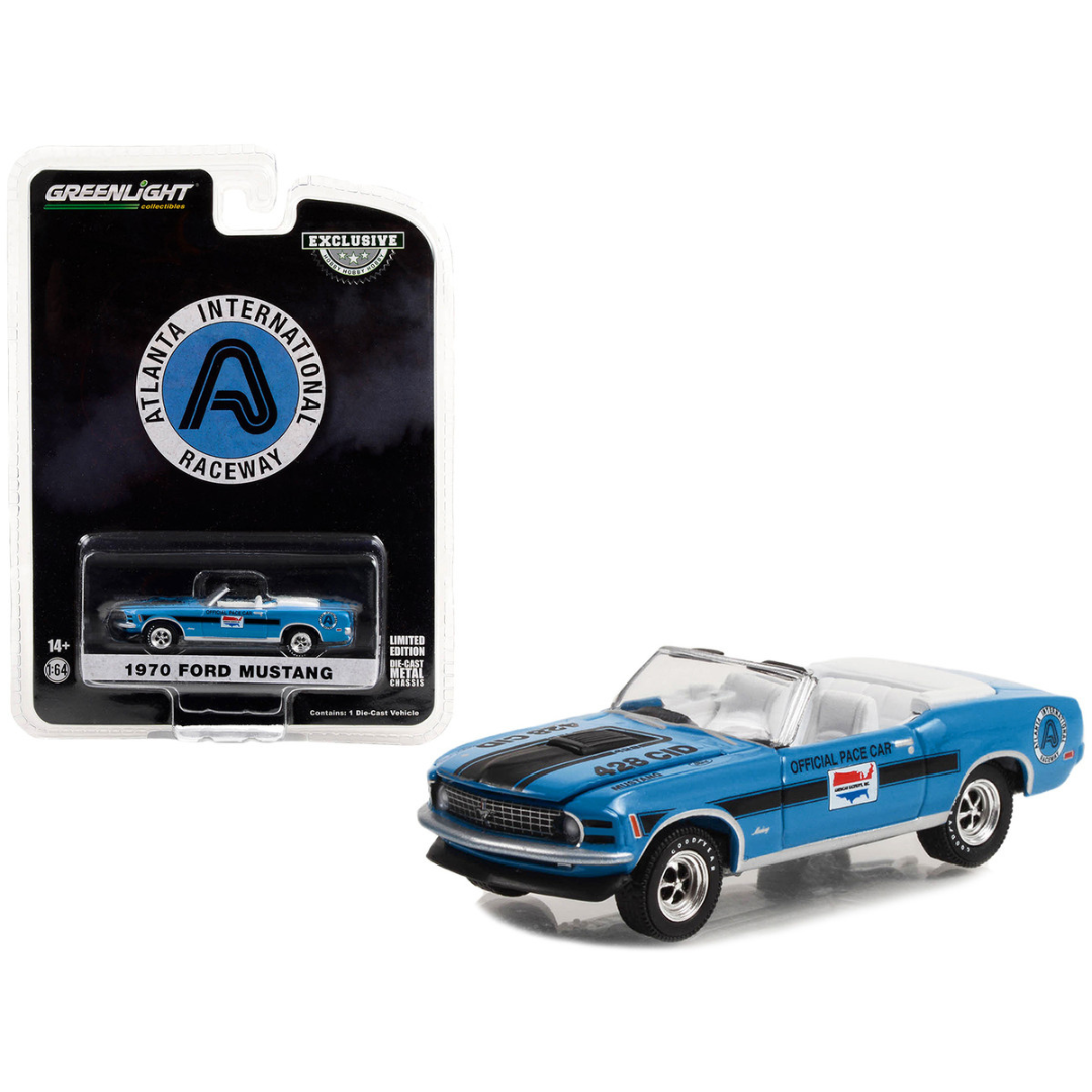 1970-ford-mustang-mach-1-428-cobra-jet-atlanta-international-raceway-official-pace-car-1-64-diecast-model-car-by-greenlight