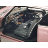 1970 Oldsmobile 442 Regency Rose Metallic with Black Stripes Limited Edition 1/18 Diecast Model Car