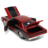 1970 Plymouth Road Runner Candy Red Metallic 1/24 Diecast Model Car by Jada