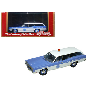 1970-ford-galaxie-station-wagon-blue-and-white-with-blue-interior-pan-american-airlines-ground-crew-limited-edition-to-180-pieces-worldwide-1-43-model-car-by-goldvarg-collection