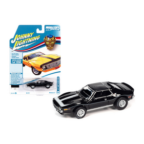 1971-amc-javelin-amx-black-with-white-stripes-class-of-1971-limited-edition-to-7298-pieces-worldwide-muscle-cars-usa-series-1-64-diecast-model-car-by-johnny-lightning