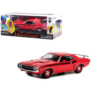 1971 Dodge Challenger R/T Bright Red 1/18 Diecast Model Car by Greenlight