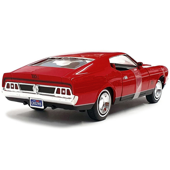1971 Ford Mustang Mach 1 Red James Bond 007 "Diamonds are Forever" (1971) 1/24 Diecast