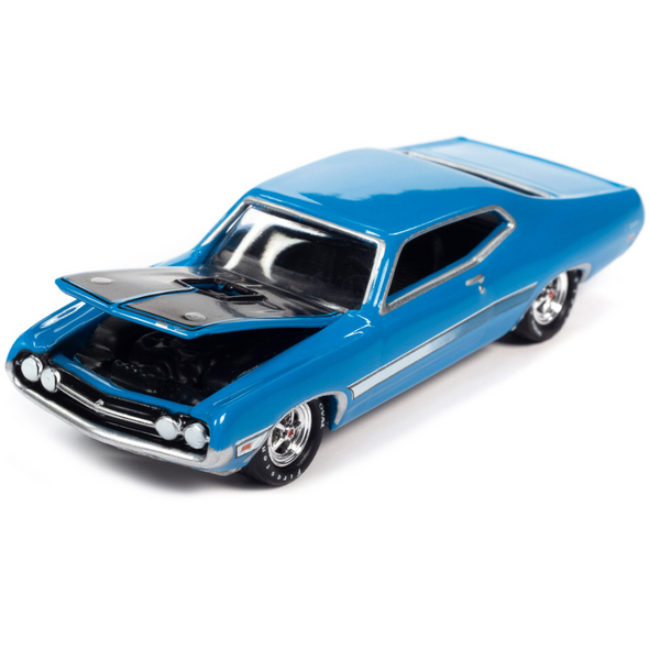 1971-ford-torino-cobra-grabber-blue-mcacn-limited-edition-1-64-diecast-model-car-by-johnny-lightning