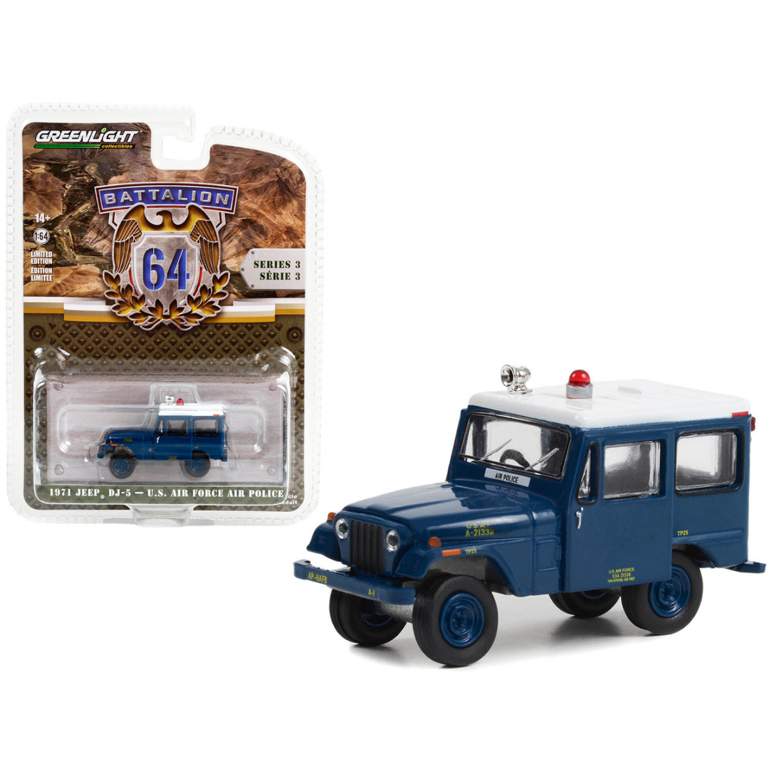 1971-jeep-dj-5-u-s-air-force-police-1-64-diecast-model-car-by-greenlight