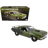 1971 Plymouth Hemi Barracuda Ivy Green 1/18 Diecast Model Car by ACME