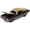 1971-dodge-challenger-r-t-dark-gold-metallic-with-gold-vinyl-roof-mecum-auctions-limited-edition-to-2496-pieces-worldwide-premium-series-1-64-diecast-model-car-by-auto-world-awsp160-classic-auto-store-online