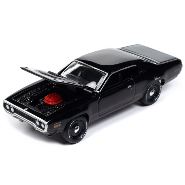 1971-plymouth-road-runner-black-mecum-auctions-limited-edition-to-2496-pieces-worldwide-hobby-exclusive-series-1-64-diecast-model-car-by-johnny-lightning-jlsp377-classic-auto-store-online