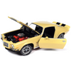 1972 Chevrolet Camaro RS Z28 Cream Yellow 1/18 Diecast Model Car by Auto World