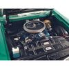 1972 Oldsmobile 442 W-30 Convertible Radiant Green Metallic 1/18 Diecast Model Car by ACME