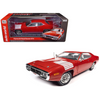 1972 Plymouth Road Runner GTX Rallye Red 1/18 Diecast Model Car by Auto World