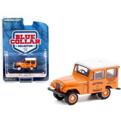 1974 Jeep DJ-5 "Westhaven Pharmacy" 1/64 Diecast Model Car by Greenlight