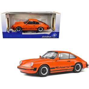 1977 Porsche 911 (930) 3.0 Carrera Orange 1/18 Diecast Model Car by Solido