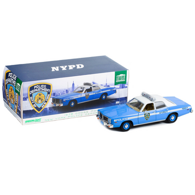 1978 Dodge Monaco NYPD (New York Police Department) 1/18 Diecast Model Car by Greenlight