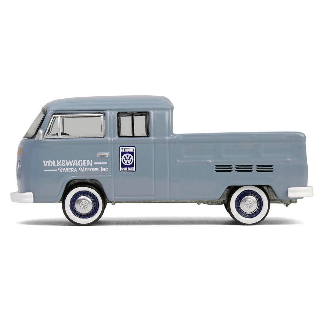 1978 Volkswagen Type 2 Double Cab Pickup Truck "Volkswagen Service" Gray "Club Vee-Dub" Series 20 1/64 Diecast Model Car