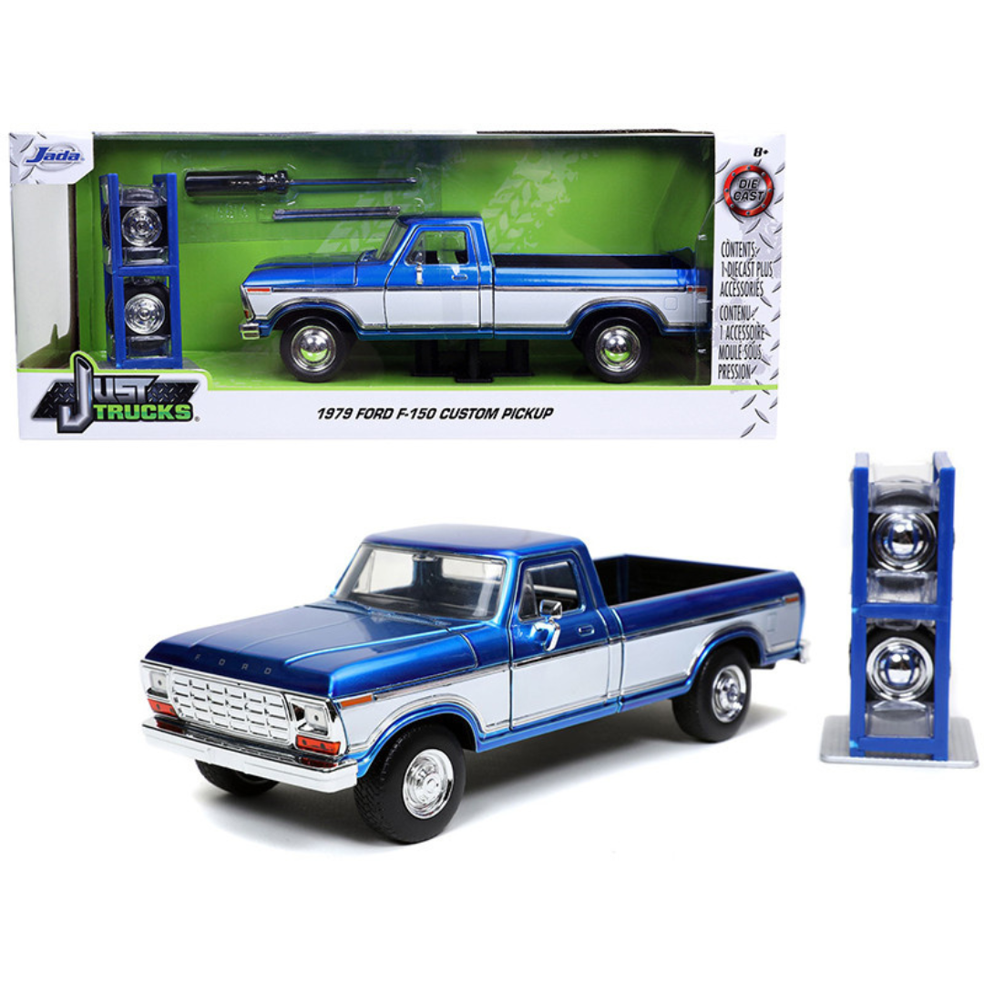 1979 Ford F-150 Custom Pickup Truck 1/24 Diecast Model Car by Jada