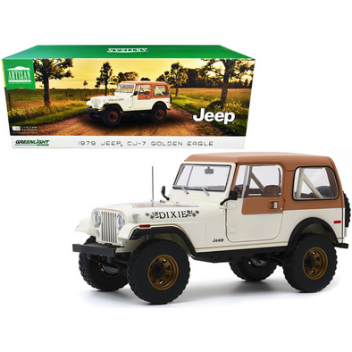 1979 Jeep CJ-7 Golden Eagle "Dixie" 1/18 Diecast Model Car by Greenlight