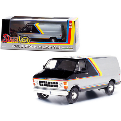 1980 Dodge Ram B250 Van "Street Van" 1/43 Diecast Model by Greenlight