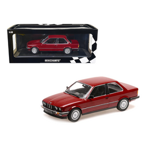 1982 BMW 323i Carmine Red 1/18 Diecast Model Car by Minichamps