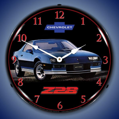 1982-chevy-camaro-z28-lighted-wall-clock
