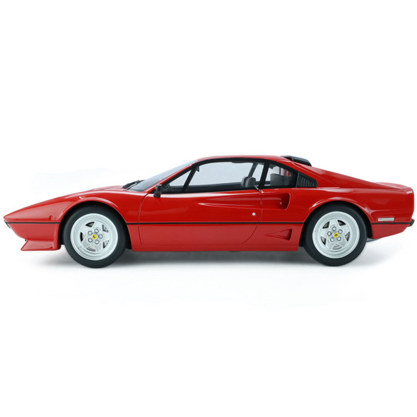 1982 Ferrari 208 GTB Turbo Rosso Corsa Red 1/18 Diecast Model Car by GT Spirit