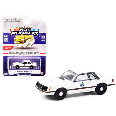 1982 Ford Mustang SSP "Arizona Department of Public Safety" 1/64 Diecast Model Car by Greenlight