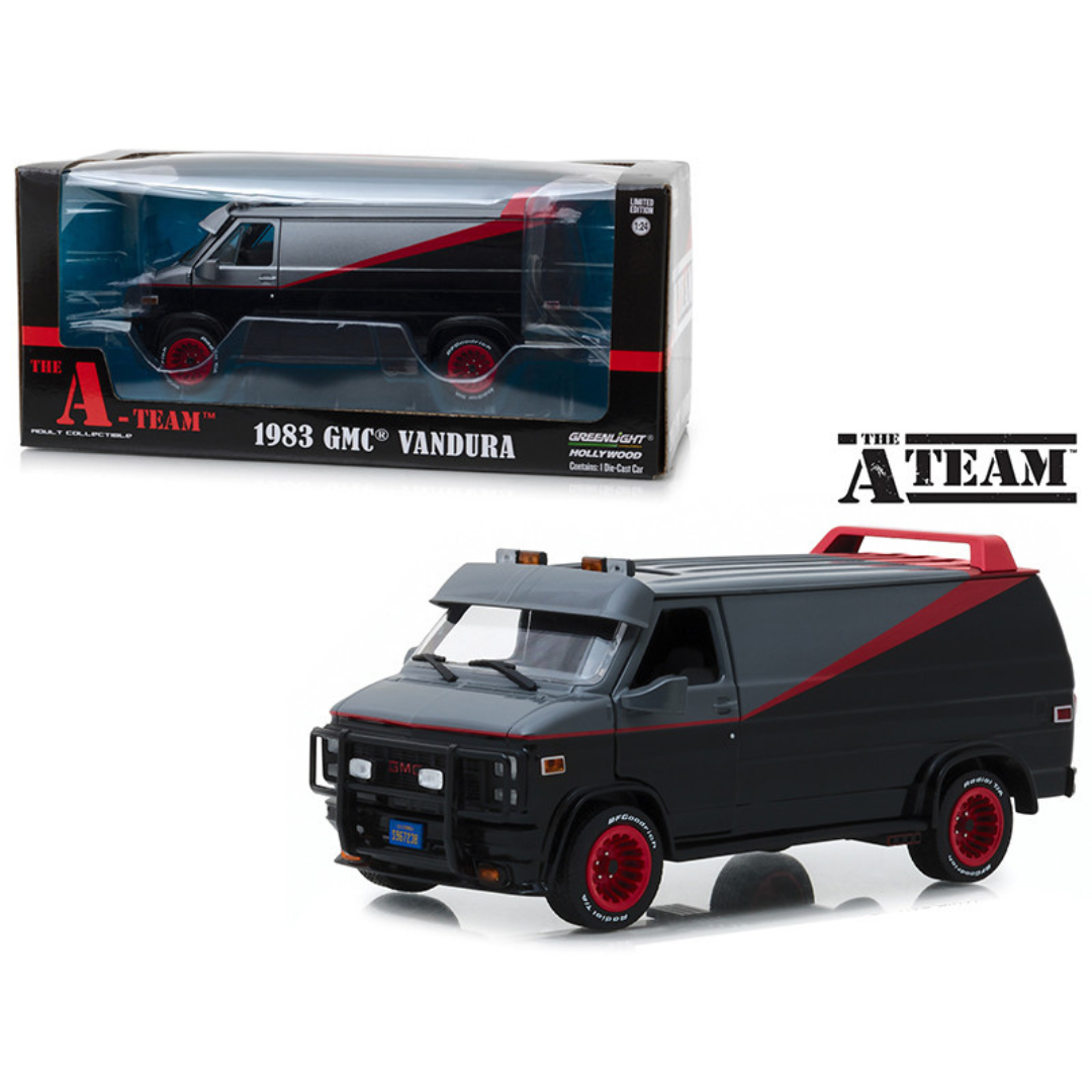 1983 GMC Vandura Van "The A-Team" (1983-1987) 1/24 Diecast Model Car by Greenlight