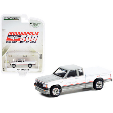 1984 GMC S-15 Extended Cab "68th Annual Indianapolis 500 Mile Race" 1/64 Diecast Model Car by Greenlight