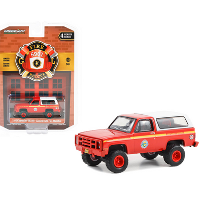 1984-chevrolet-m1009-red-with-white-camper-shell-alaska-state-fire-marshal-fire-rescue-series-4-1-64-diecast-model-car-by-greenlight-67050d-classic-auto-store-online