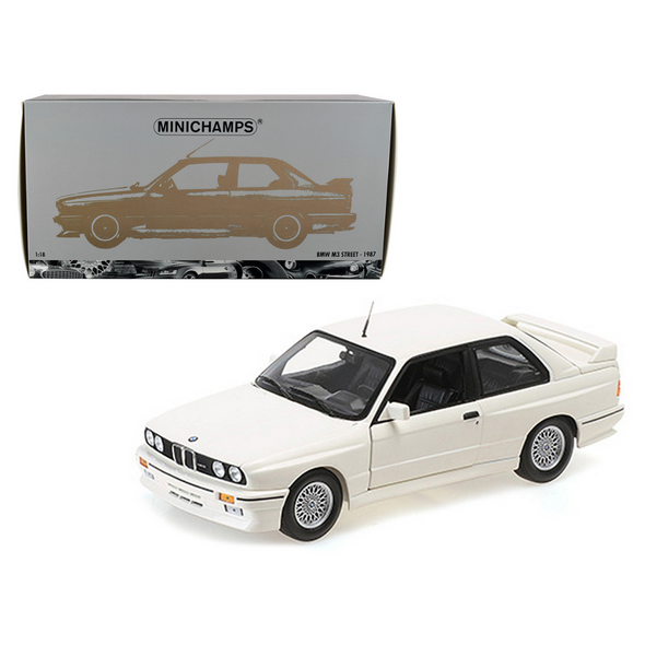1987-bmw-m3-street-white-1-18-diecast-model-car-by-minichamps
