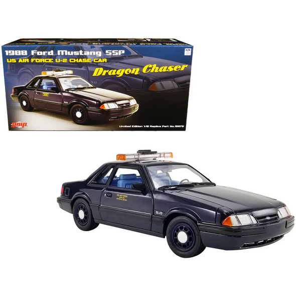 1988 Ford Mustang 5.0 SSP "U.S. Air Force" Limited Edition 1/18 Diecast Model Car by GMP