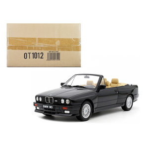 1989-bmw-e30-m3-convertible-diamond-black-metallic-limited-edition-to-3000-pieces-worldwide-1-18-model-car-by-otto-mobile