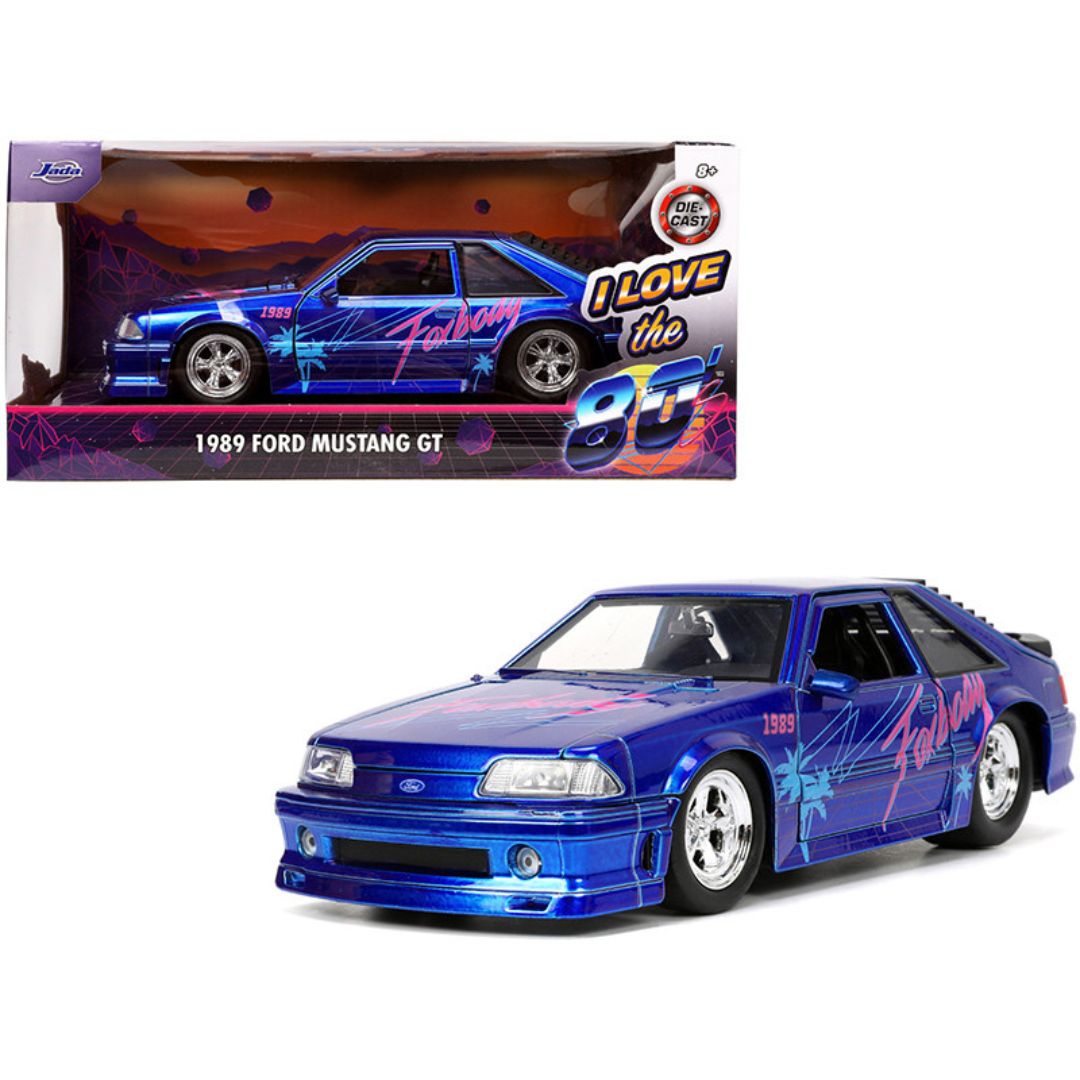 1989-ford-mustang-gt-fox-body-1-24-diecast-model-car-by-jada