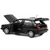 1989 Volkswagen Golf GTI Match Black Metallic 1/18 Diecast Model Car
