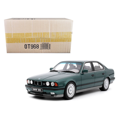1991-bmw-m5-e34-lagoon-green-metallic-cecotto-limited-edition-to-3000-pieces-worldwide-1-18-model-car-by-otto-mobile
