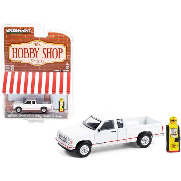 1991 GMC Sonoma ST Pickup Truck "Pennzoil" Gas Pump 1/64 Diecast Model Car by Greenlight