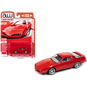 1991-pontiac-firebird-formula-torch-red-pony-power-limited-edition-1-64-diecast-model-car