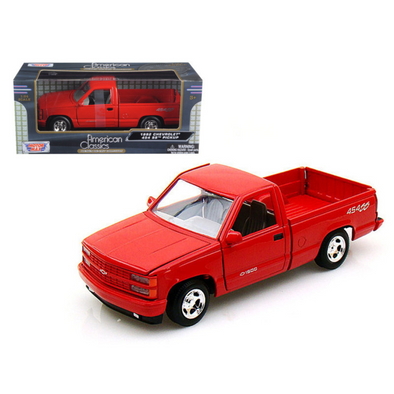 1992-chevrolet-ss-454-pickup-truck-red-1-24-diecast-model-by-motormax