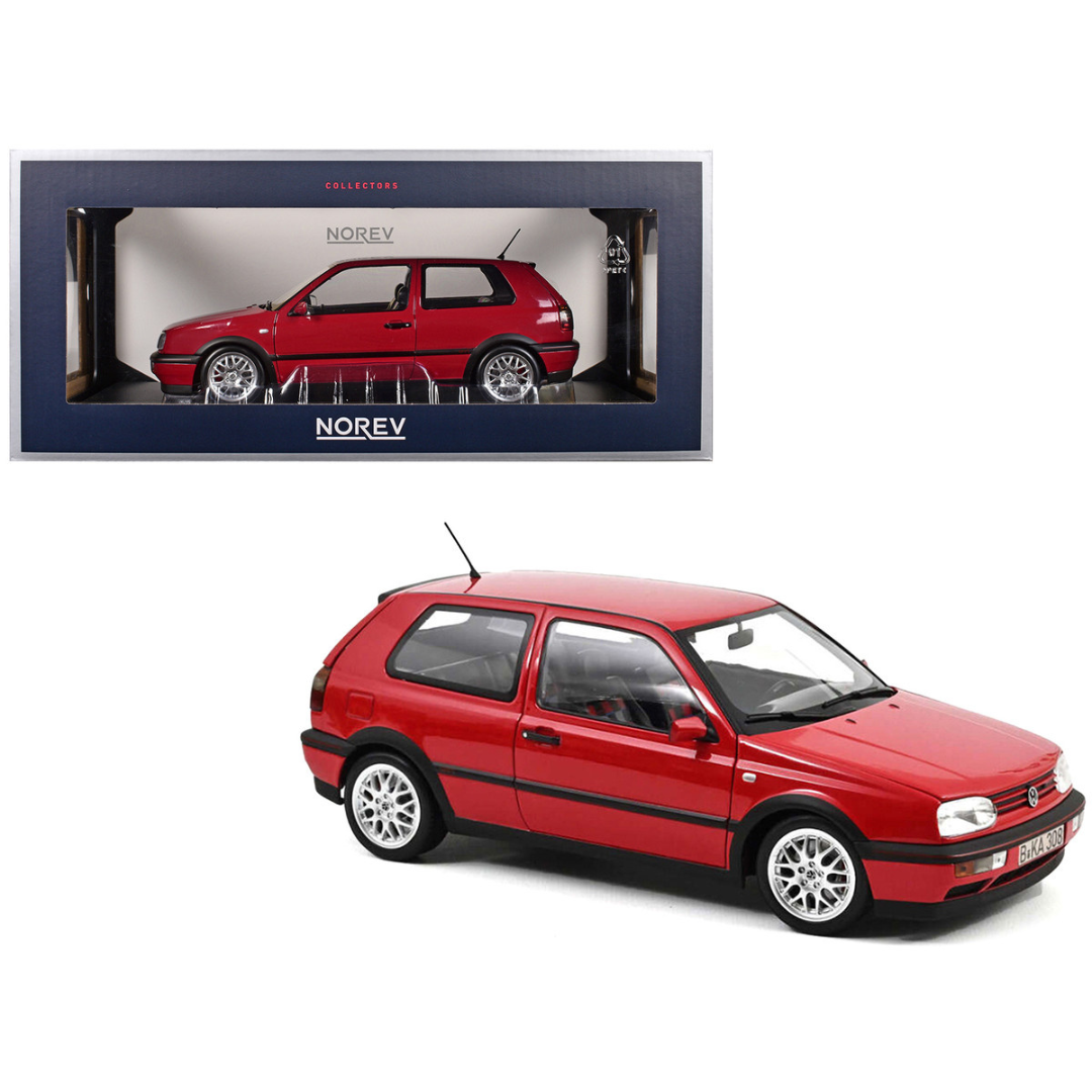 1996 Volkswagen Golf GTI "20 Years Anniversary Edition" Flash Red 1/18 Diecast Model Car