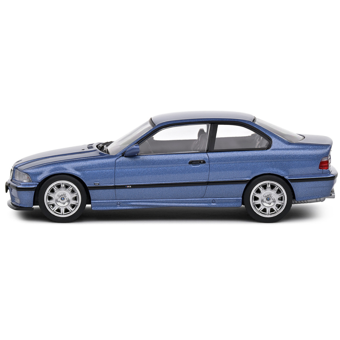 1999 BMW E36 M3 Coupe Estoril Blue Metallic 1/43 Diecast Model Car