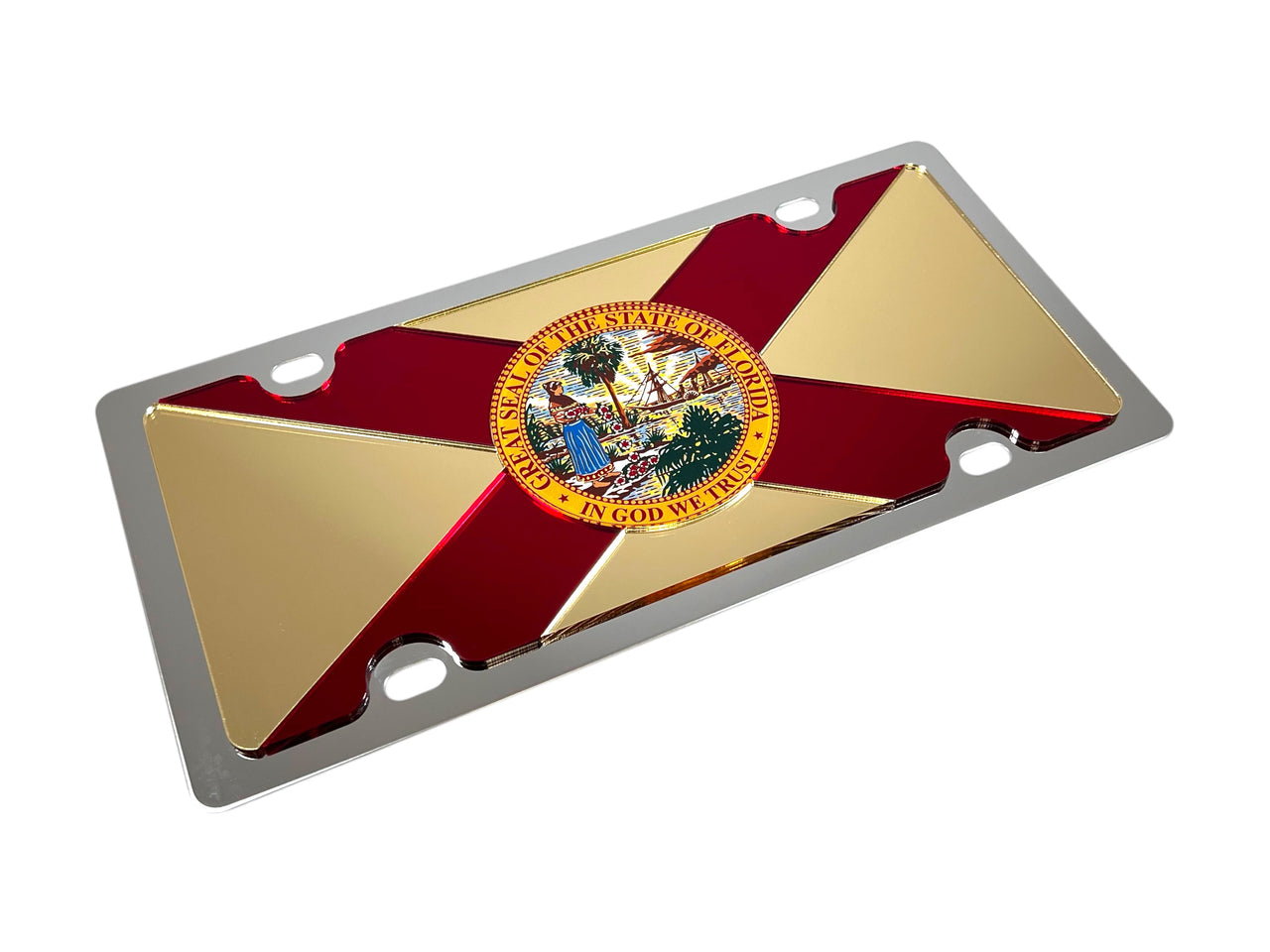 University Themed Florida State Flag License Plates
