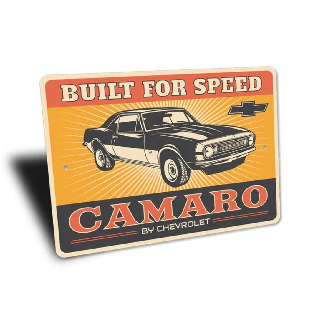 1st-generation-camaro-built-for-speed-aluminum-sign