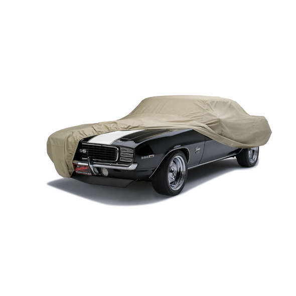 1st Generation Dodge Charger Custom Tan Flannel Indoor Car Cover (1966-1967)